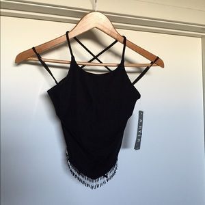 A Byer backless top NWT